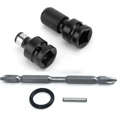 Quick Release Socket Adapter Double head screwdriver bit High quality Hex Shank Drill Bit Chuck Adapter Converter