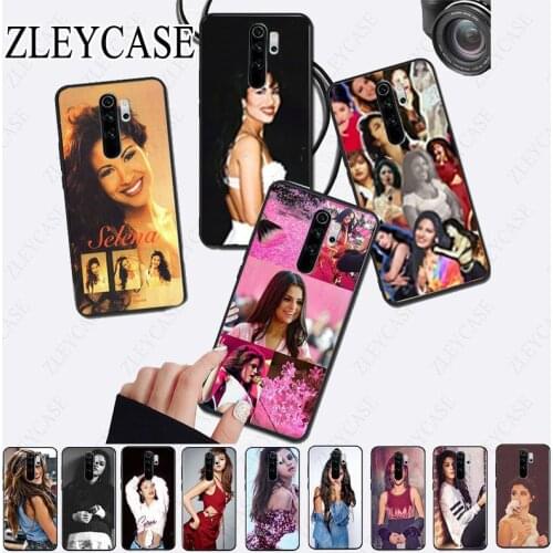 Selena Gomez black Soft Shell Phone Cover for redmi note8pro note7 note5 note6pro 7 7A 8 8A Note8T note9s note9pro Cover