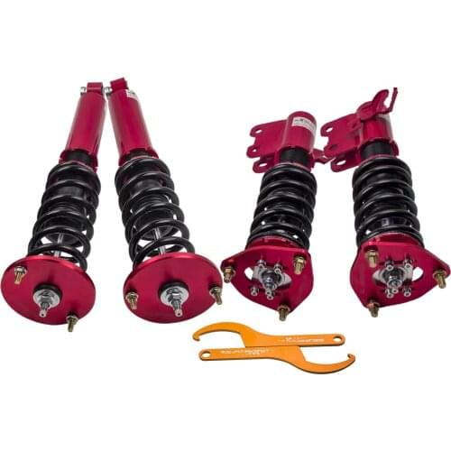 Coilovers Suspension Shock Strut adjustable Damper Coil Spring 24-Way For Nissan 200SX 240SX S14 Silvia 94-98 Shock Absorber