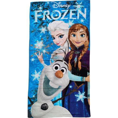 60x120cm Disney Frozen 2 Elsa Anna Princess Cartoon Baby Bath Towel for Children Kids Girls Gift Beach Towel Shower Pool Towel