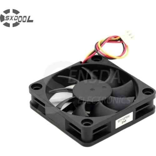 SXDOOL FD126015LB 6014 6cm 60mm DC 12V 0.075A double ball silent cooling fan