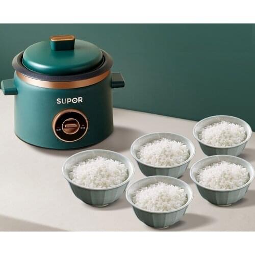 220V Electric 1.5L Rice Cooker Non-stick Multi Cooker Household Electric Steaming Cooking Machine Pot With Steamer