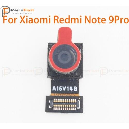 Original Front Camera For Xiaomi Redmi Note 9 Pro 9Pro Note9pro Frontal Selfie Camera Module Flex Replacement Spare Parts