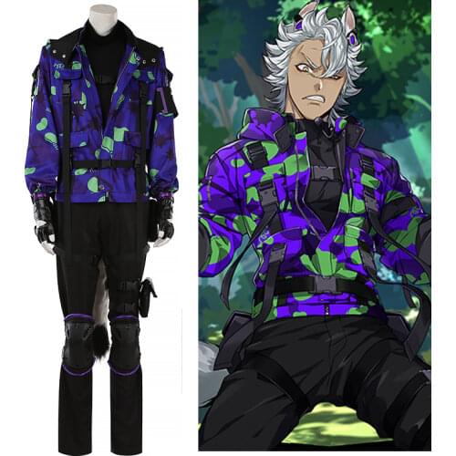 Game Twisted Wonderland OCTAVINELLE jade BEANS CAMO School Uniforms New Outfit