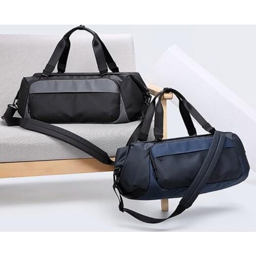 Multifunctional Outdoor Travel Bag Fashion Large Capacity Sports Gym Bag Oxford Cloth Dry and Wet Separation Travel Bag XA749M