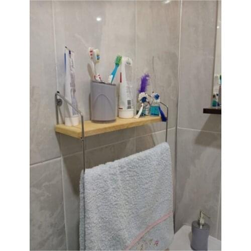 Bathroom Kitchen Towel Holder Decorative Towel Ring Regulator Hand Towel Rack Wall Rack