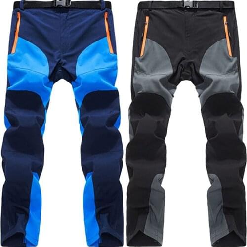 New color matching quick-drying trousers quick-drying pants outdoor autumn hiking travel hiking