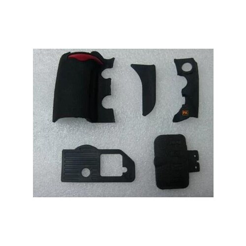 New OEM Rubber Six Parts Replacement Part For Nikon D700 -5 Parts With Tape Digital Camera
