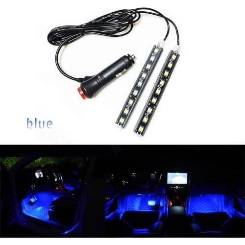 New LED Car Foot Light Ambient Lamp Interior Decorative Lights for Jaguar XF XJ XJS XK S-TYPE X-TYPE XJ8 XJL XJ6 XKR XK8 XJS X32