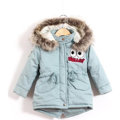 Kindstraum 2018 New Children Thick Cotton Coats High Quality Girls Cartoon Parkas Winter Fashion Outwears for Kids,RC1583