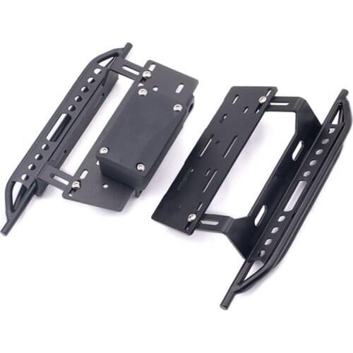 Rc Toys Car Parts Metal Side Pedal For 1/10 Scale RC Crawler Cars AXIAL SCX10 II 2 AX90046 XJ CHEROKEE Model Accessories