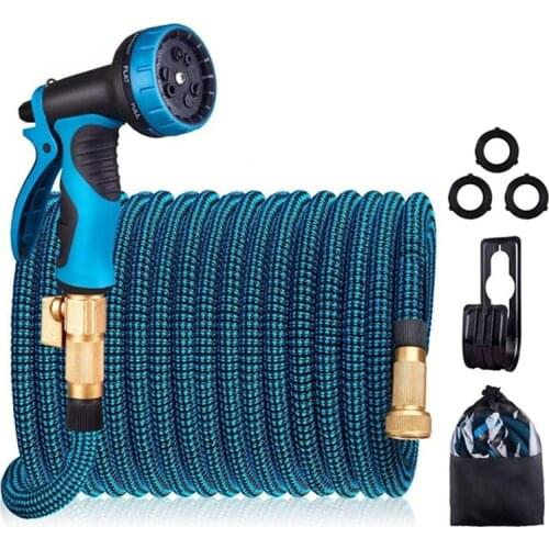 Garden Hose 3 Times Retractable Garden Hose Latex Hose For European And American Families