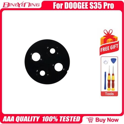 For DOOGEE S35 PRO Back Camera Glass Lens Rear Camera Glass Lens