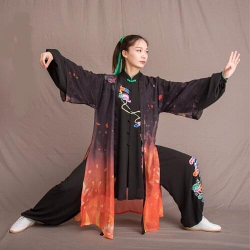 Chinese Clothing Store Traditional Tang Suit Tai Chi Clothing Chinese Warrior Costume Wushu Kung Fu Swordsman Costume TA1509