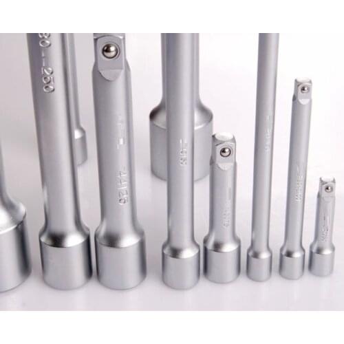 1/2" 1/4" 3/8" L50-250MM Extension rod Lengthening connecting bar of socket wrench sleeve spanner auto truck repairing