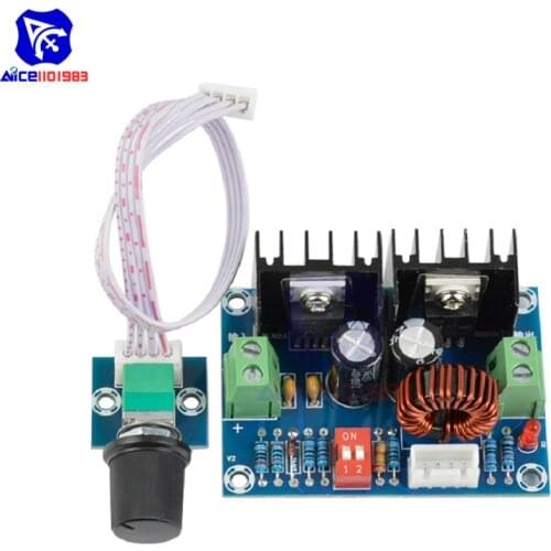 Diymore XH-M405 XL4016 DC-DC 4 -40V to 1.25 -36V 200W 8A Step Down Buck Board PWM Voltage Regulator Modulewith Potentiometer