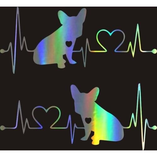 7.7*18cm Car Sticker Funny Cool Bullydog Car Bumper Stickers and Decals Car Styling Decoration Door Body Window Vinyl Stickers