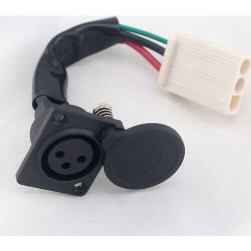 XLR Charging Port with Harness for Sunrise mobility scooter S400/S425/S700 assembly OEM