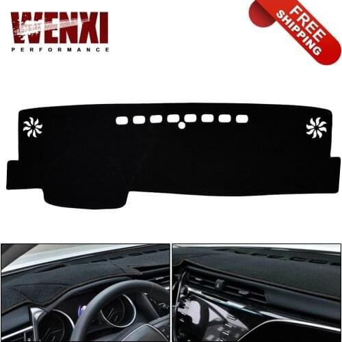 Dashboard Cover Protective Pad for Toyota Camry XV70 2018 2019 2020 Car Accessories Dash Board Sunshade Carpet XV 70 Dashmat