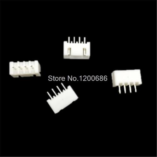 100 piece XH 2.54 4-Pin Connector plug Male connector