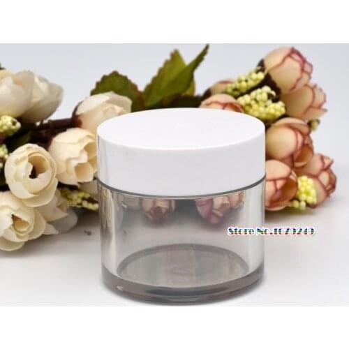 30g/ml 50g/ml100g/ml PET plastic Bottle Cream Jar Nail Art Mask Cream Refillable Empty Cosmetic Makeup Container Bottle