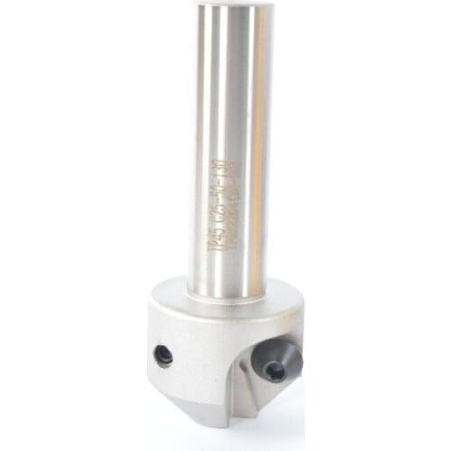 45 degree 24mm-50mm cnc Chamfering drill tool holder TP45 C25-50-130 for TC /TPKN 2204