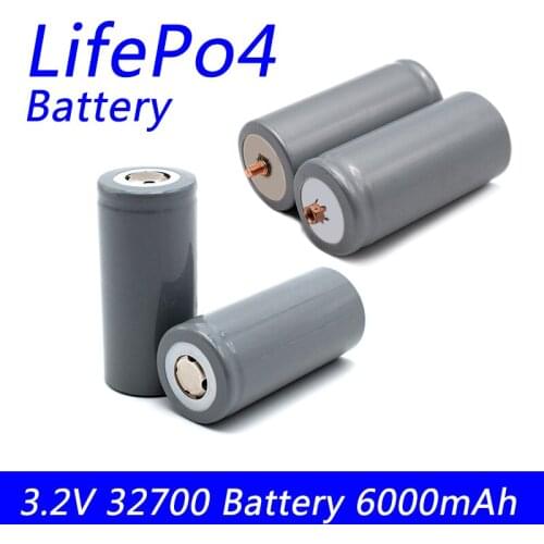 8pcs/lot 100% orignal lifepo4 Battery 3.2V 32700 battery 6000mAh 35A Continuous Discharge Maximum 55A High power lifepo4 battery