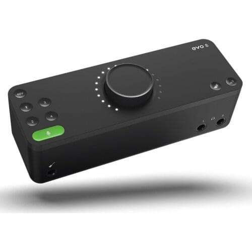 Audient EVO8 4-In/4-Out USB Audio Interface Portable Professional Live Recording & Editing Sound Card Arranger