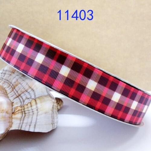 Free shipping 50 yard per size printed grosgrain ribbon 11403