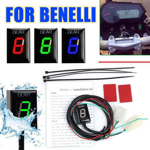 For Benelli TNT125 TNT 125 BJ BJ125-3E BJ1253E Motorcycle Gear Indicator Position Display Gauge Shifter Motorbike Accessories