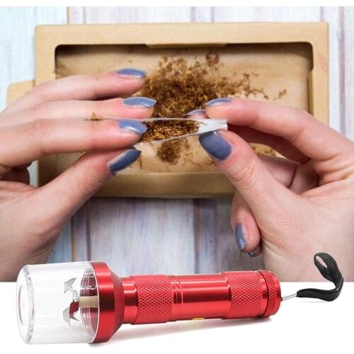 Vanilla Tobacco Smoke Spice Crusher Aluminum Electric Metal Smoke Grinding Machine