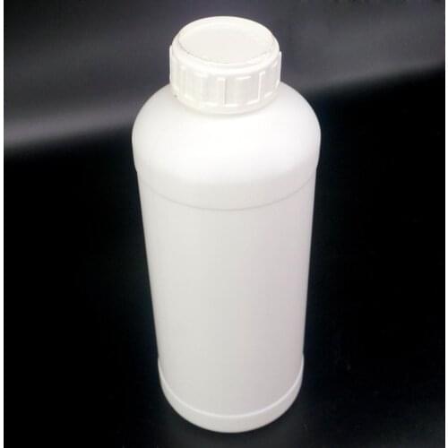 1000ml Fluorinated Material HDPE Bottle Chemical Resistance Lab Science Height 222mm