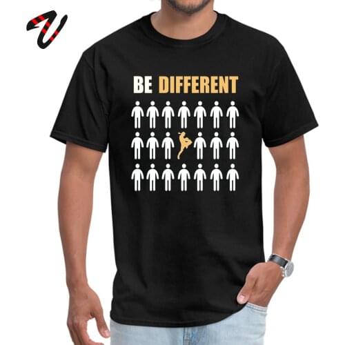 Summer T Shirts for Men Muay Thai T-shirt Be Different Motivational Tshirt Terror Thanksgiving Day Tops Cool Tintin Tees Brand