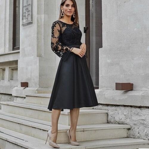 Lampades Women's Dresses Below The Knee