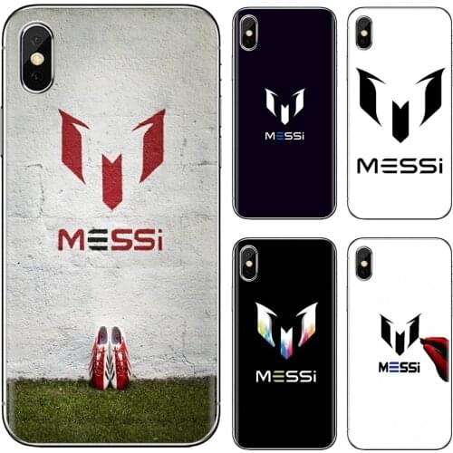 For Samsung Galaxy A9 A8 Star Lite A3 A5 A7 A6 Plus 2018 2015 2016 2017 leo-Messi-C-logo Soft Shell Case