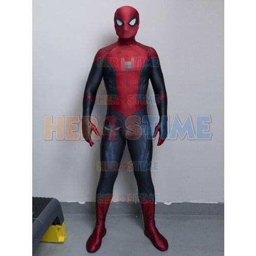 Newest Superhero Cosplay Costume No Way Home Intergrated Suit Adults Kids Zentai Full Bodysuit Halloween Suit