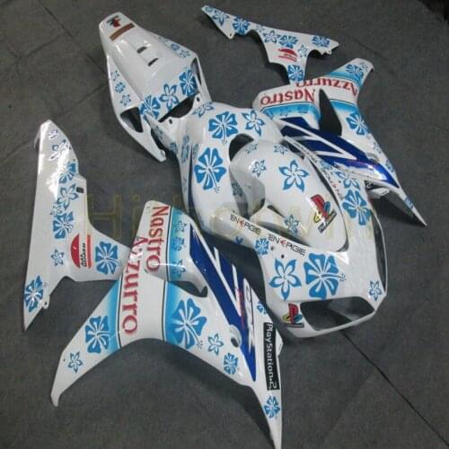 Motorcycle Fairings for CBR1000RR 2006 2007 CBR 1000RR body kit+Botls+Tank cover+Injection mold blue white ABS M2