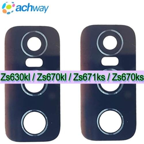 Original For Asus ZS671KS ZS670KS Rear Camera Lens Back Main Camera Glass Cover For ASUS ZS630KL ZS670KL Camera Lens Replace