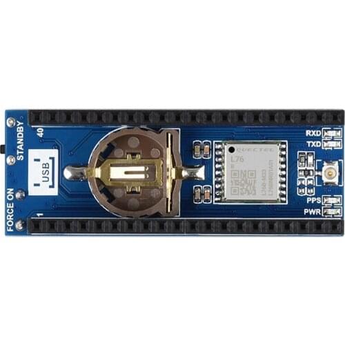 Waveshare GNSS Expansion Board for Raspberry Pi Pico,L76B-Based Global Navigation Satellite System Module Supports GPS,BDS,QZSS