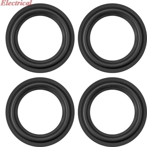 3.5" 3.5 inch Speaker Rubber Edge Surround Rings for Speaker Repair or DIY