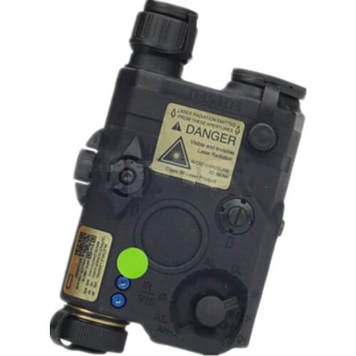 Tactical PEQ LA5 Upgrade VersionLED White light + Green laser with IR Lenses BK DE FG