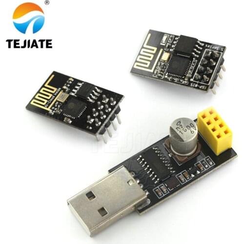 ESP01 ESP8266 Programmer Adapter UART GPIO0 ESP-01 Adaptater ESP8266 CH340G USB to Serial Wireless Wifi Developent Board Module