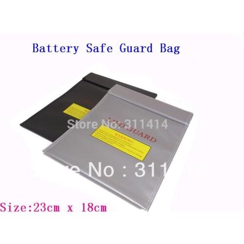 1piece RC LiPo Battery Safety Bag Safe Guard Charge Sack 230 x 180 mm ( 23cm x 18cm) 100% Brand New Retail + Free Shipping