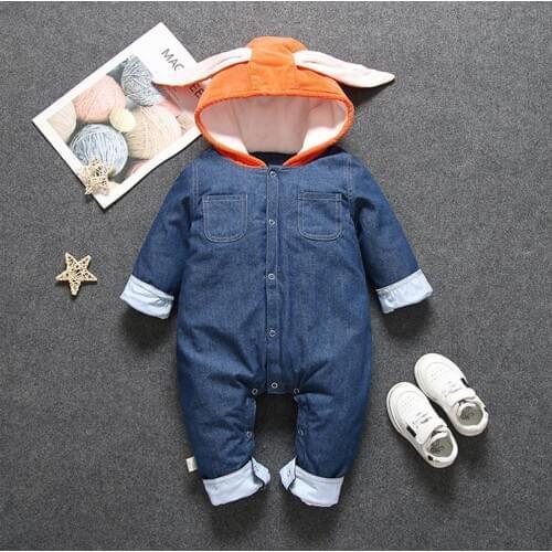 Baby thickening sleeping bag climbing suit 1