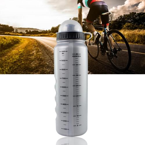 GUB 1000ml Bike Bottle For Water Portable Plastic Cycling Water Bottles With Dust Cover Bike Accessories Outdoor Sports Bottle