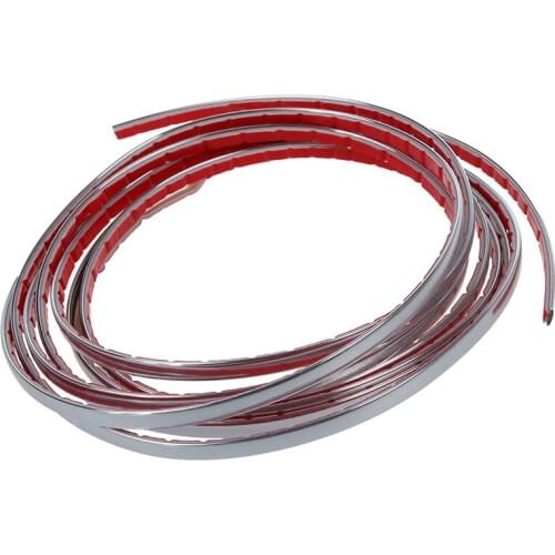 Chrome adhesive silver tape 7MM 3 m auto