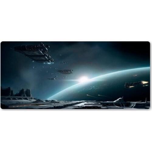 Beautiful Space Scenery Mouse Pad High Quality PC Game Mouse Pad Computer Keyboard Rubber Pad Gaming Mousepad Christmas Gifts
