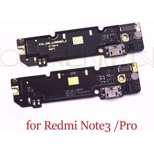 Original For Xiaomi Redmi Note 3 Redmi Note 3 Pro USB Dock Connector Charging Port Flex Cable USB Charger Plug Repair Parts