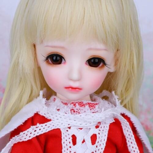 Full Set Free Shipping 1/6 BJD Doll Fashion LOVELY Lina Miu Resin Joint Doll Baby Girl Birthday Christmas Gift Present