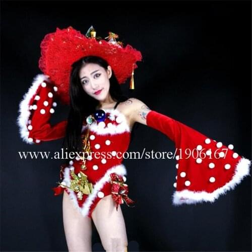 Sexy Girl Fashion Women Lady Party Evening Dress DJ Stage Performance Christmas Headwear Ballroom Costumes Cosplay Clothes